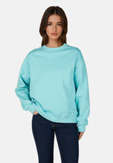salzhaut - TAGEL Damen Pullover Relaxed-Fit - adenauer & co - Anker - Basic - 21 - #farbe_Aqua