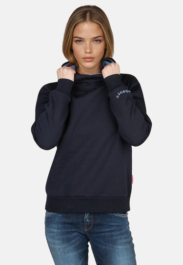 salzhaut - TALKEN Damen Relaxed-Fit - Hoodie - Kapuzenpullover - Langarmshirt - 21 - #farbe_navy