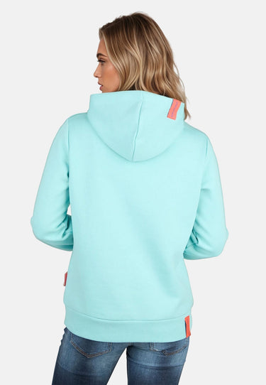 salzhaut - TALKEN Damen Relaxed-Fit - Hoodie - Kapuzenpullover - Langarmshirt - 10 - #farbe_aqua