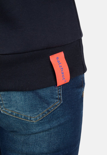 salzhaut - TALKEN Damen Relaxed-Fit - Hoodie - Kapuzenpullover - Langarmshirt - 24 - #farbe_navy