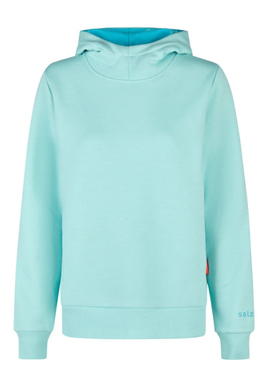 salzhaut - TALKEN Damen Relaxed-Fit - Hoodie - Kapuzenpullover - Langarmshirt - 8 - #farbe_aqua