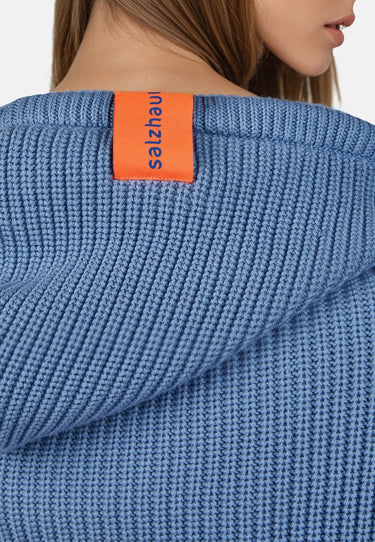 Salzhaut - TASK Damen Relaxed-Fit - Damen - Hoodie - Kapuzenpulli - 6 - #farbe_ice-blue
