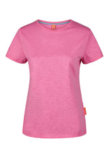 Salzhaut - TELGEN - UNI Damen Relaxed-Fit - Backprint - Basic Casual - Cotton Flamé - 7 - #farbe_blossom