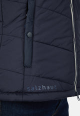 Salzhaut - THEIN Damen Relaxed-Fit - Basic Casual - Damen - Kapuze - 12 - #farbe_navy
