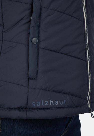 salzhaut - THEIN Damen Relaxed-Fit - Basic Casual - Damen - Kapuze - 12 - #farbe_navy