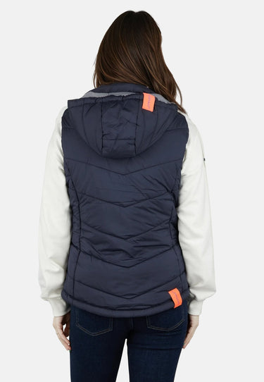 salzhaut - THEIN Damen Relaxed-Fit - Basic Casual - Damen - Kapuze - 10 - #farbe_navy