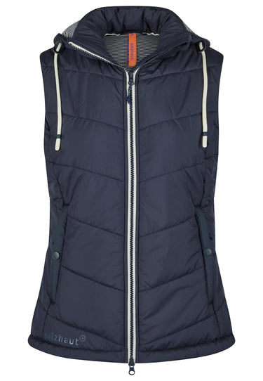 salzhaut - THEIN Damen Relaxed-Fit - Basic Casual - Damen - Kapuze - 8 - #farbe_navy