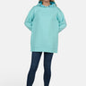 salzhaut - TIEKE Damen Relaxed-Fit - Hoodie - Kapuzenpullover - Langarmshirt - 1 - #farbe_aqua