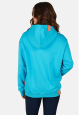 Salzhaut - TIEREN Damen Oversized - Hoodie - Kapuzenpullover - Langarmshirt - 17 - #farbe_scuba-blue