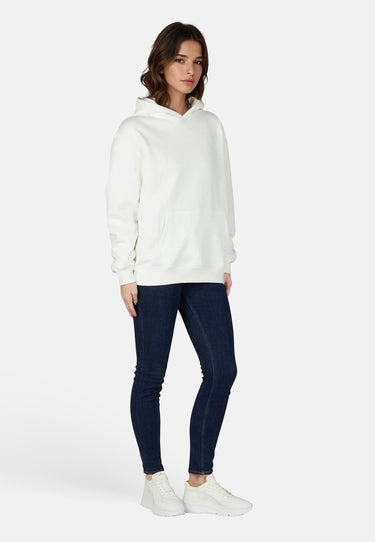 salzhaut - TIEREN Damen Oversized - Hoodie - Kapuzenpullover - Langarmshirt - 12 - #farbe_offwhite