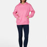 salzhaut - TIEREN Damen Oversized - Hoodie - Kapuzenpullover - Langarmshirt - 1 - #farbe_blossom