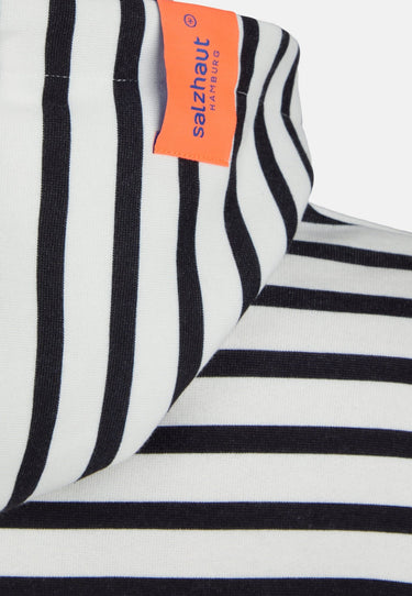 salzhaut - TIUTEN Damen Relaxed-Fit - Hoodie - Kapuzenpullover - Langarmshirt - 6 - #farbe_navy-offwhite