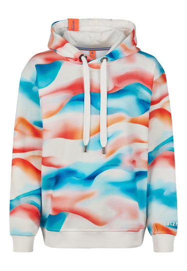 salzhaut - TÖHN Damen Relaxed-Fit - Hoodie - Kapuzenpullover - Langarmshirt - 2 - #farbe_multicolor-verlauf