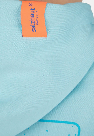 salzhaut - TOPE Damen Relaxed-Fit - Basic Casual - Damen - Hoodie - 12 - #farbe_aqua