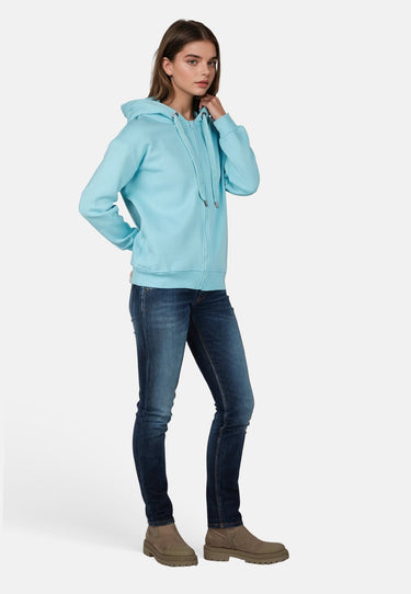 salzhaut - TOPE Damen Relaxed-Fit - Basic Casual - Damen - Hoodie - 11 - #farbe_aqua