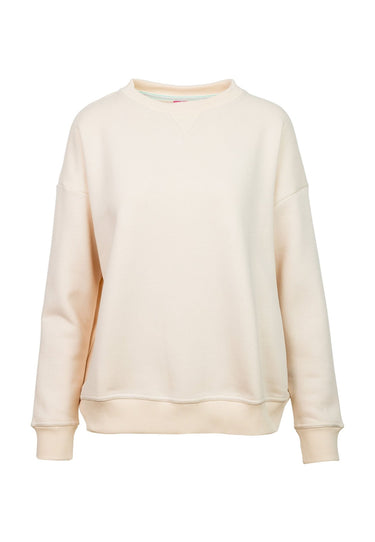 salzhaut - Tūt Damen Sweatshirt normale Passform - adenauer & co - Anker - Backprint - 2 - #farbe_Beige