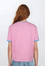 Salzhaut - UCK Damen Relaxed-Fit - Bluse - Polo-Shirt - Reduziert - 9 - #farbe_offwhite-blossom
