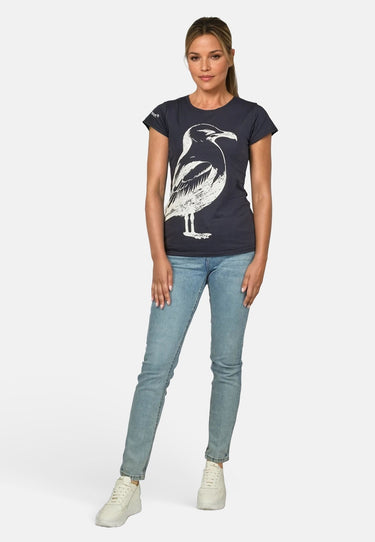 salzhaut - ÜLK Damen Relaxed-Fit - Bluse - Damen - Polo-Shirt - 1 - #farbe_navy