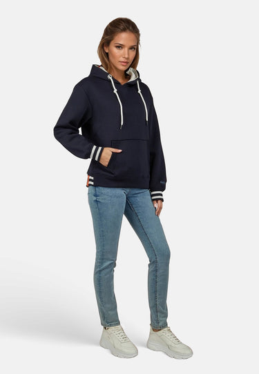 salzhaut - ÜLKEN Damen Relaxed-Fit - Hoodie - Kapuzenpullover - Langarmshirt - 5 - #farbe_navy