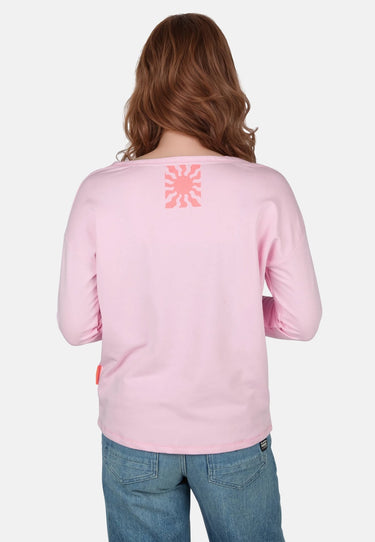 salzhaut - UNNERWEGS Damen Relaxed-Fit - Backprint - Hoodie - Langarmshirt - 4 - #farbe_ros