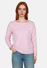 Salzhaut - UNNERWEGS Damen Relaxed-Fit - Backprint - Hoodie - Langarmshirt - 3 - #farbe_ros
