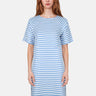 salzhaut - UPHEBEN - STRIPES Damen Regular Fit - Hamburg - Kleid - Ringelkleid - 1 - #farbe_offwhite-ice-blue