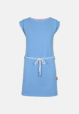 Salzhaut - USSELIG - UNI Damen Leicht tailliert - Basic Casual - Eingriffstaschen - Kleid - 7 - #farbe_ice-blue
