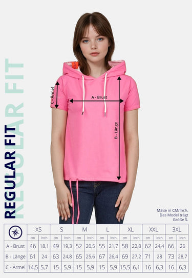 salzhaut - UTFLOG Damen Relaxed - Fit - Bluse - Polo - Shirt - T-Shirt - 13 - #farbe_blossom