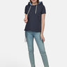 salzhaut - UTFLOG Damen Relaxed - Fit - Bluse - Polo - Shirt - T-Shirt - 1 - #farbe_navy