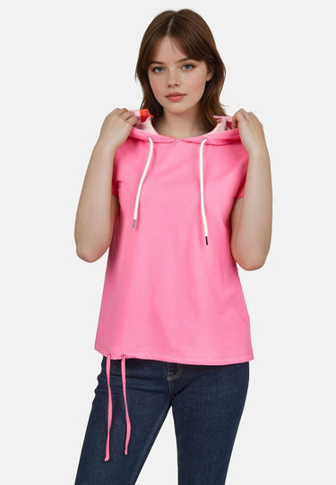 salzhaut - UTFLOG Damen Relaxed - Fit - Bluse - Polo - Shirt - T-Shirt - 9 - #farbe_blossom