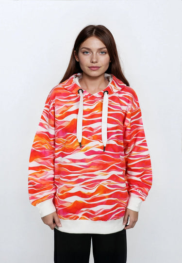 salzhaut - VANDAAG Damen Oversized - All-over-Print - Hoodie - Kapuzenpullover - 1 - #farbe_multicolor