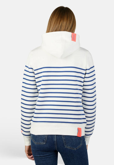 salzhaut - VASEN Damen Relaxed - Fit - Hoodie - Kapuzenpullover - Longsleeve - 4 - #farbe_navy-offwhite