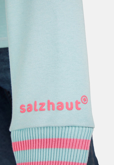 salzhaut - VATÄLLEN Damen Regular Fit - Langarmshirt - Longsleeve - Sweatshirt - 6 - #farbe_breeze