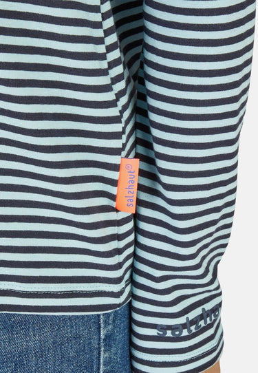 salzhaut - VATTING Damen Relaxed-Fit, normale Passform - Hoodie - Kapuzenpullover - Langarmshirt - 13 - #farbe_navy-breeze