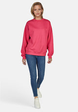 salzhaut - VEBIESTERN Damen Sweatshirt Relaxed-Fit - adenauer & co - Anker - Basic - 3 - #farbe_Beetroot