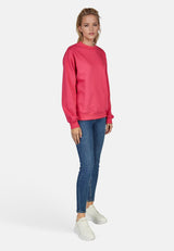 salzhaut - VEBIESTERN Damen Sweatshirt Relaxed-Fit - adenauer & co - Anker - Basic - 5 - #farbe_Beetroot