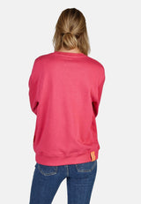 salzhaut - VEBIESTERN Damen Sweatshirt Relaxed-Fit - adenauer & co - Anker - Basic - 4 - #farbe_Beetroot