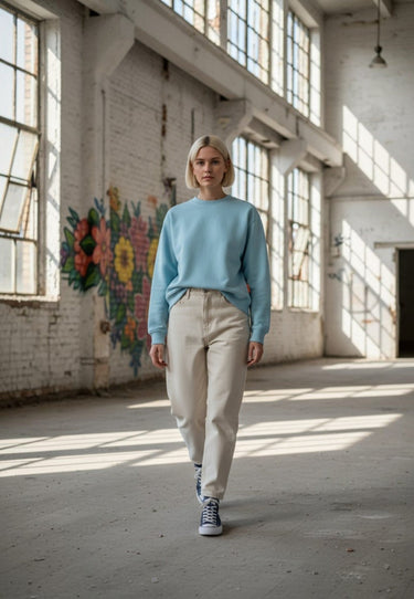 salzhaut - VEBIESTERN Damen Sweatshirt Relaxed-Fit - adenauer & co - Anker - Basic - 8 - #farbe_Breeze