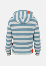 Salzhaut - VELOZIPEE Damen Oversized - Fleecepullover - Hoodie - Kapuzenpullover - 8 - #farbe_breeze-offwhite