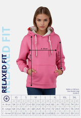 Salzhaut - VERDADDERT Damen Oversized - Hoodie - Kapuzenpullover - Langarmshirt - 7 - #farbe_blossom