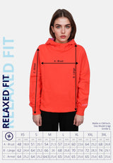 Salzhaut - VERDOMELT Damen Regular Fit - Hoodie - Kapuzenpullover - Longsleeve - 7 - #farbe_fiery-coral