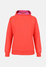 Salzhaut - VERDOMELT Damen Regular Fit - Hoodie - Kapuzenpullover - Longsleeve - 2 - #farbe_fiery-coral