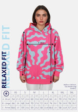 Salzhaut - VERGNATZT Damen Oversized - Hoodie - Kapuzenpullover - Oversize - 7 - #farbe_multicolor