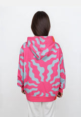 Salzhaut - VERGNATZT Damen Oversized - Hoodie - Kapuzenpullover - Oversize - 4 - #farbe_multicolor