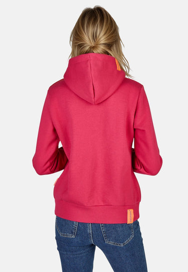salzhaut - VISIT Damen Relaxed-Fit - Hoodie - Kapuzenpullover - Longsleeve - 4 - #farbe_beetroot