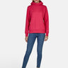Salzhaut - VISIT Damen Relaxed-Fit - Hoodie - Kapuzenpullover - Longsleeve - 1 - #farbe_beetroot