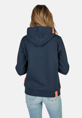 salzhaut - VISIT Damen Hoodie Relaxed-Fit - adenauer & co - Anker - Basic - 16 - #farbe_Navy