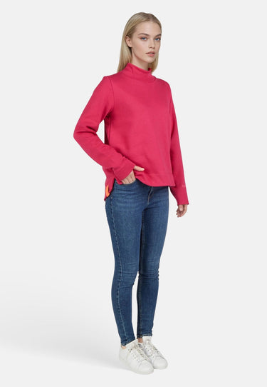 salzhaut - VÖRDEM Damen Regular Fit - Hoodie - Langarmshirt - Longsleeve - 5 - #farbe_beetroot