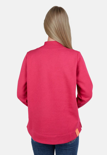 salzhaut - VÖRDEM Damen Regular Fit - Hoodie - Langarmshirt - Longsleeve - 4 - #farbe_beetroot