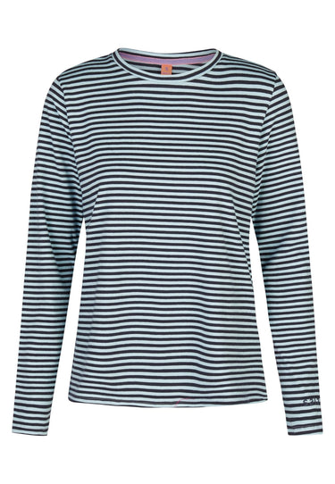 salzhaut - VOSS Damen normale Passform, Relaxed-Fit - Langarmshirt - Longsleeve - Pullover - 8 - #farbe_navy-breeze